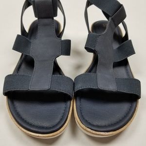 Sofft Shoes | Eurosoft Navy Strappy Sandals Sz 85 Euc | Poshmark